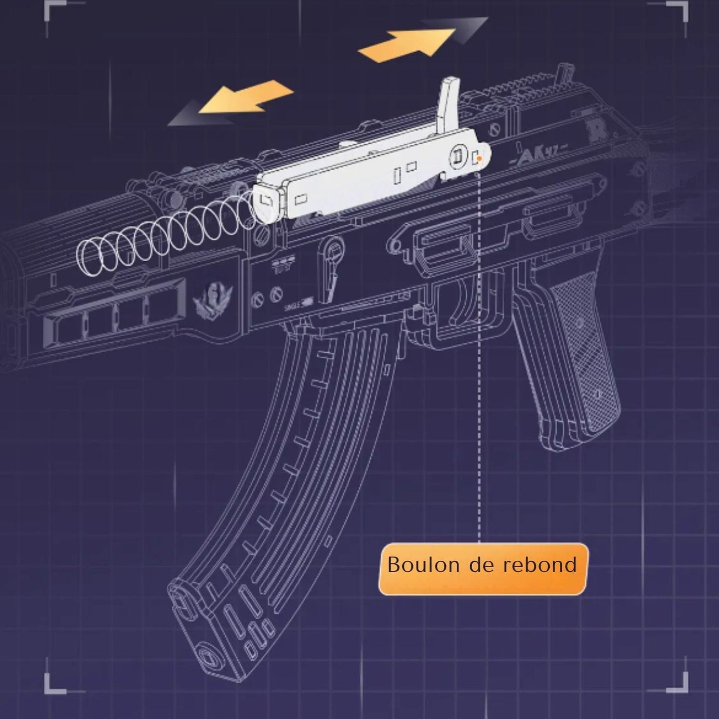 AK 47 puzzle Pièces d'Exceptions Arme | AK 47 Classique