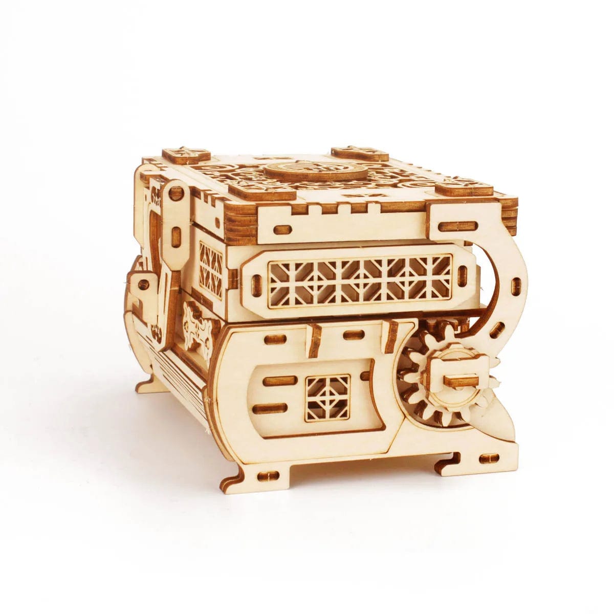 Boite de rangement Puzzle | Coffre Epuré Puzzle 3d Coffre aux Trésor | Coffre Epuré