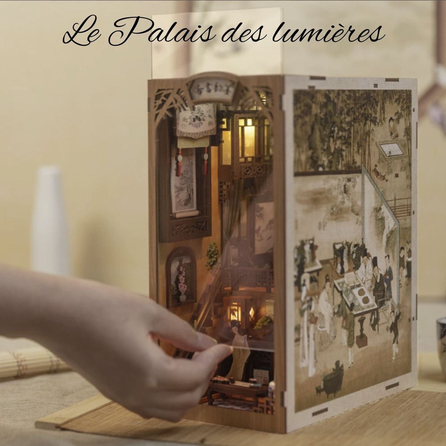 Diorama Japonais Pièces d'Exceptions Book Nook | Le palais des Lumières