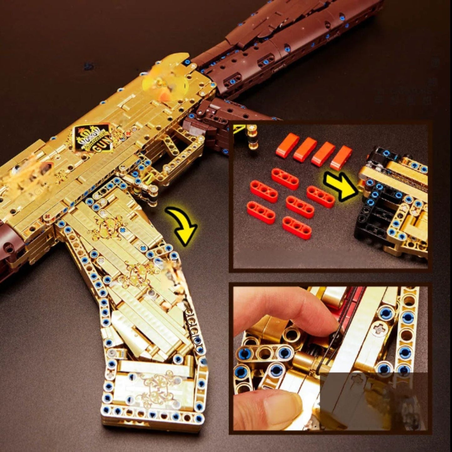 Maquette AK 47 bois Pièces d'Exceptions Arme | AK 47