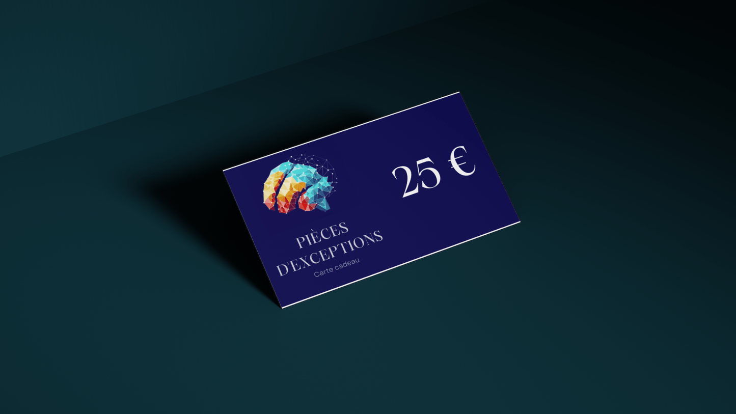 Pièces d'Exceptions Carte cadeau
