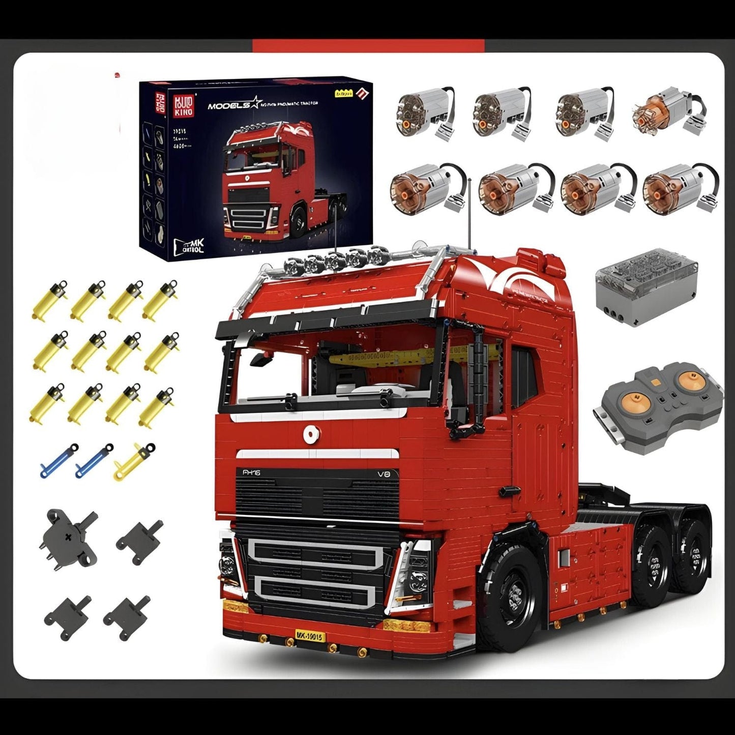Pièces d'Exceptions Véhicules Lourds | Convoi Volvo FH-16 V8