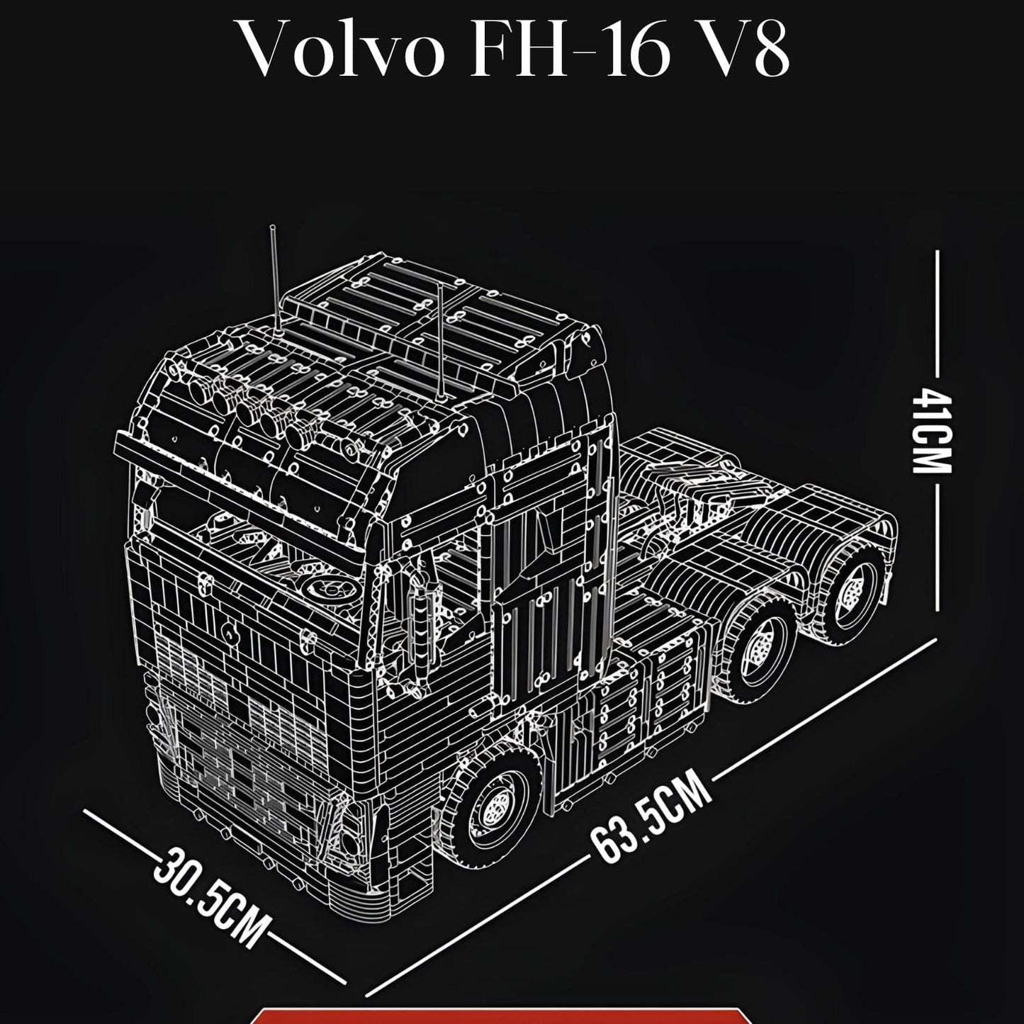 Pièces d'Exceptions Véhicules Lourds | Convoi Volvo FH-16 V8