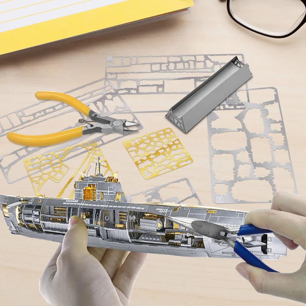 Puzzle 3d Bateau | Sous Marin
