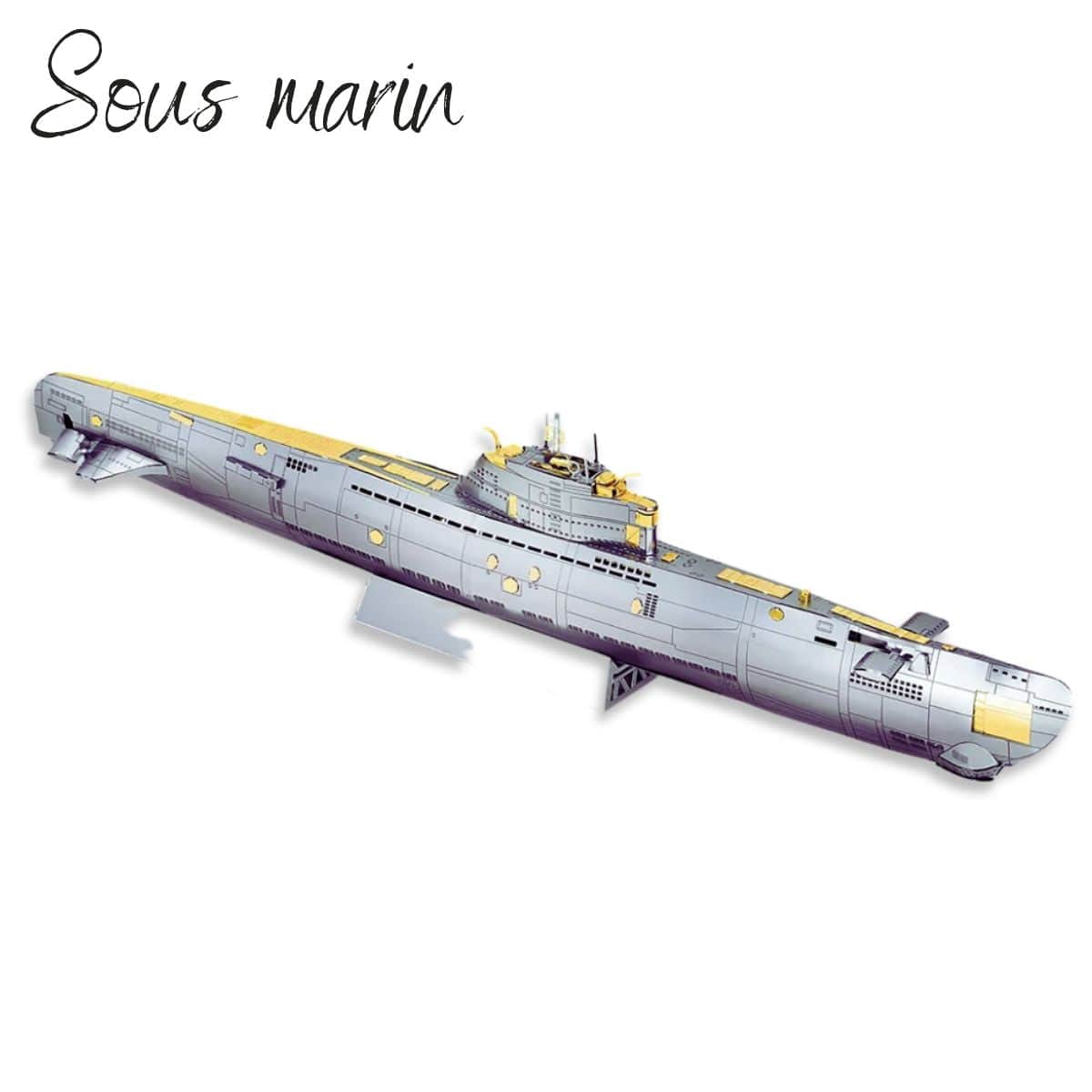Puzzle 3d Bateau | Sous Marin