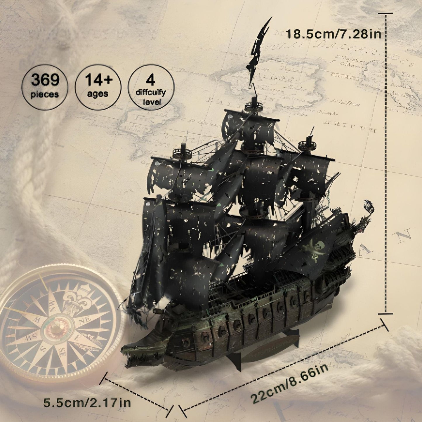 Puzzle 3D Bateau Puzzle 3d Bateau | Black Knight