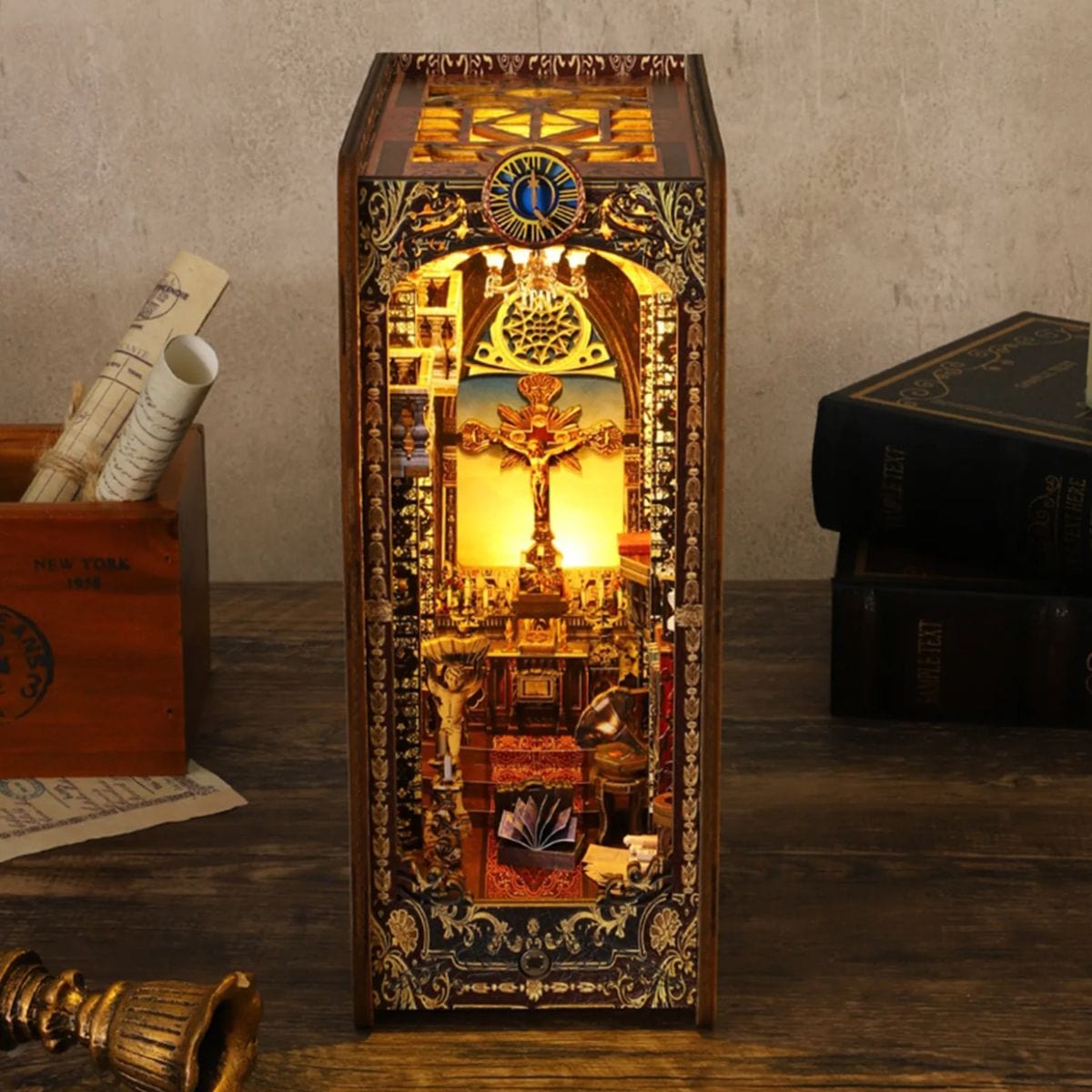 Puzzle 3D Église Puzzle 3d Book Nook | Église