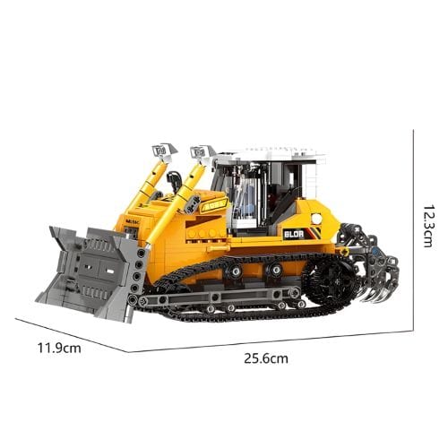 3D puzzle Bulldozer Pièces d'Exceptions Véhicules Lourds | Bulldozer