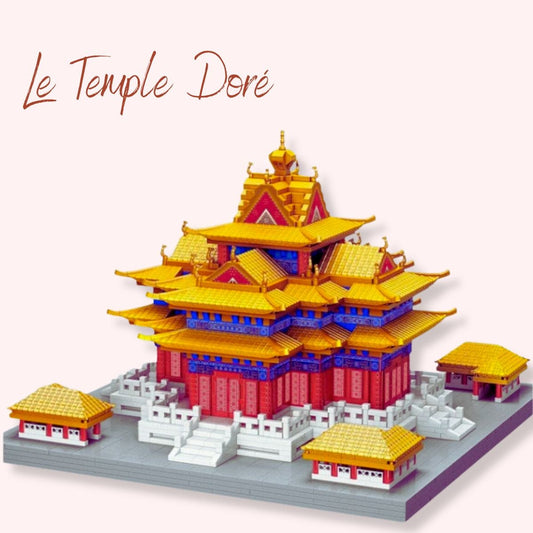3d puzzle monument | Le Temple Doré II Puzzle 3d Culture Asiatique | Le Temple Doré II