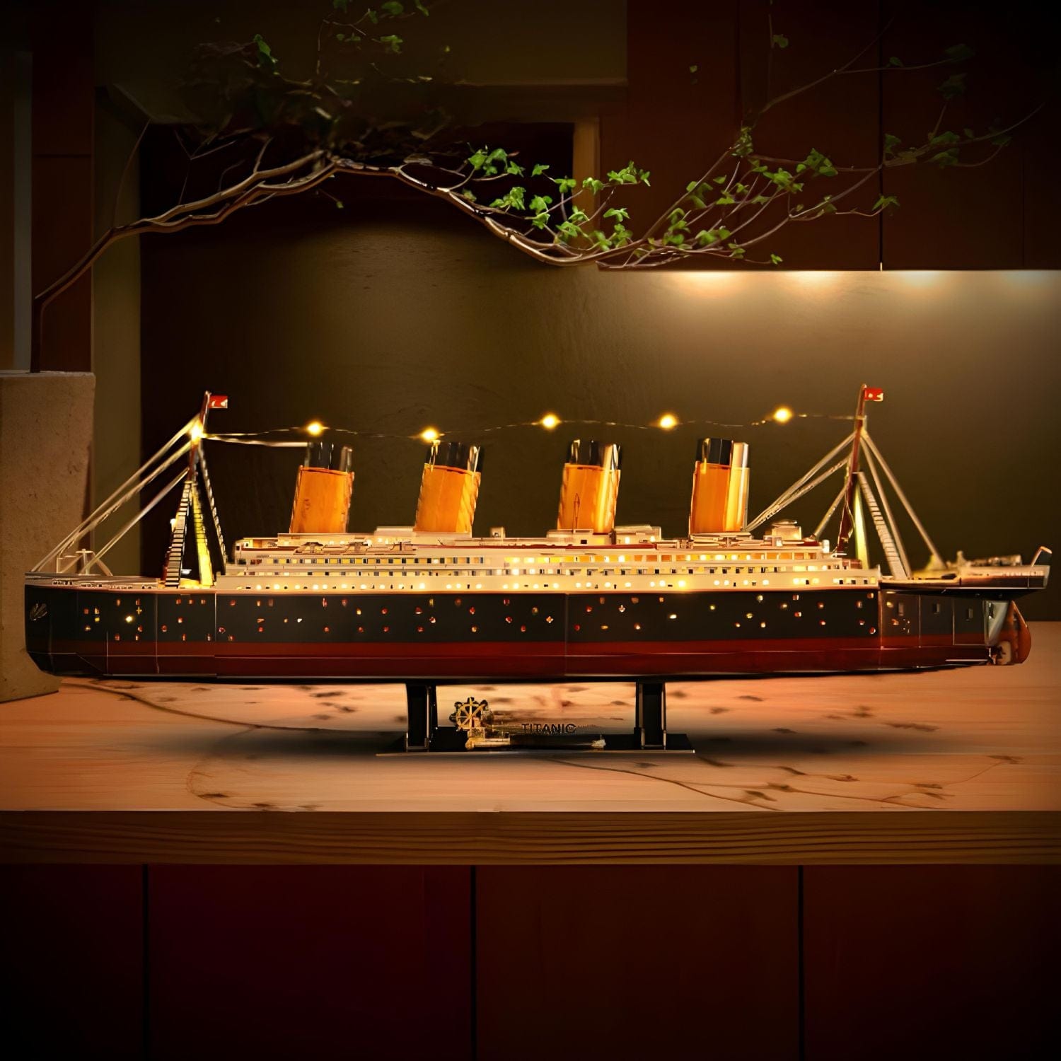 3D puzzle titanic Puzzle 3d Bateau | Titanic Lumineux