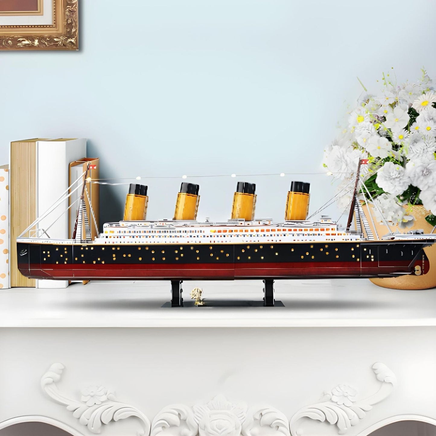 3D puzzle titanic Puzzle 3d Bateau | Titanic Lumineux