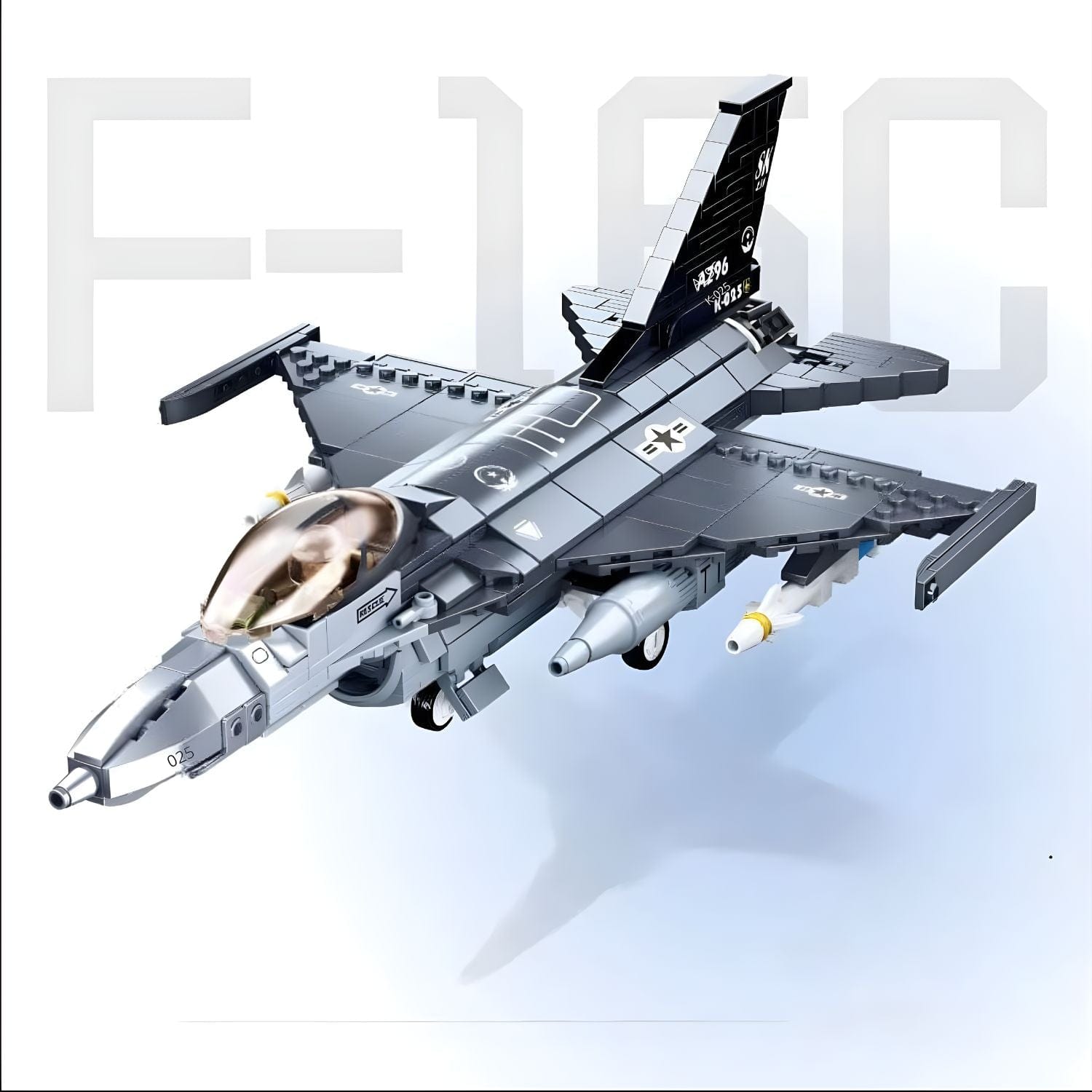 Avion de chasse en 3d Pièces d'Exceptions Avion | F16