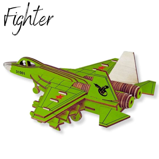 Avion de chasse en Puzzle 3D Puzzle 3d Avion | Fighter II