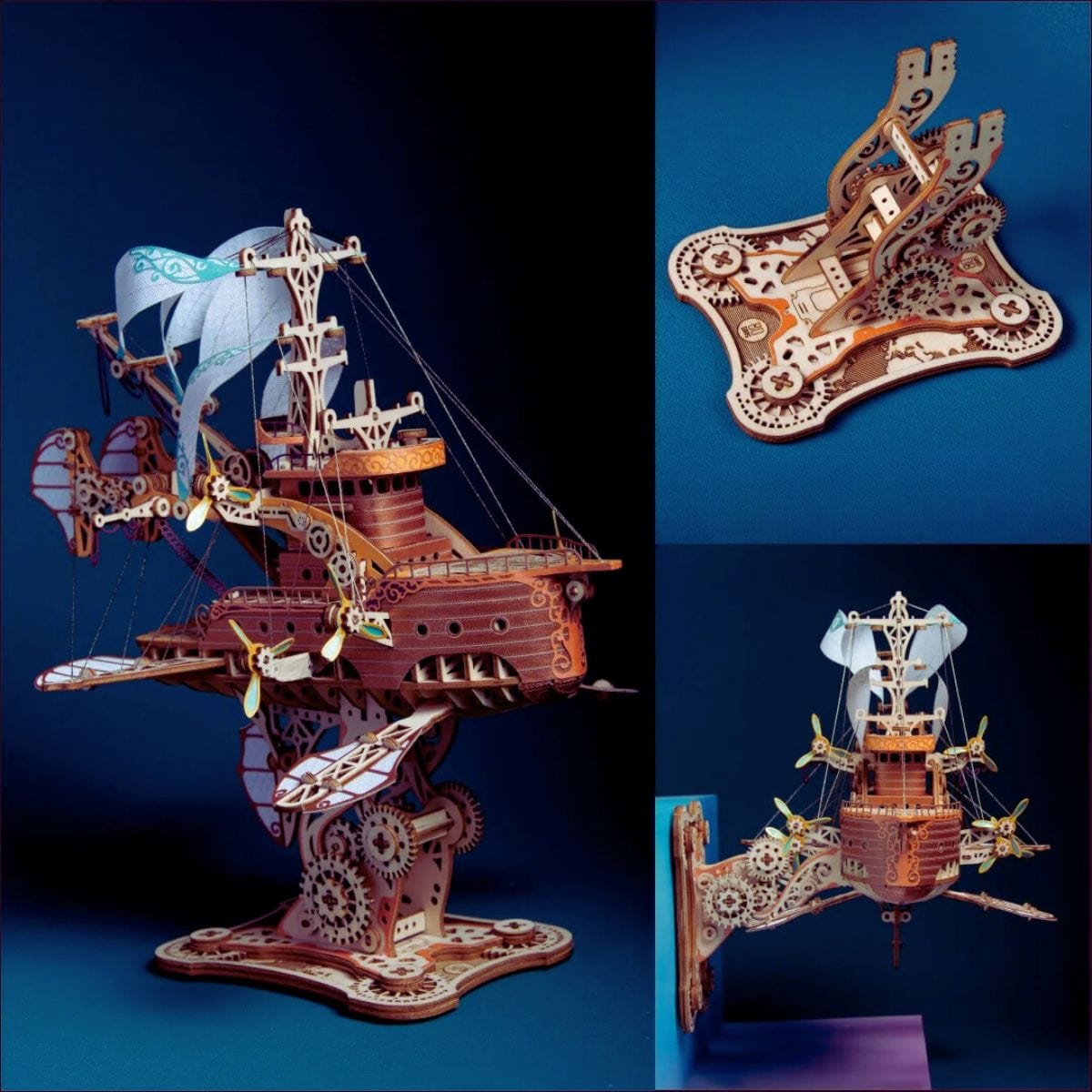  Bateau Puzzle 3D  Puzzle 3d Bateau | Starship