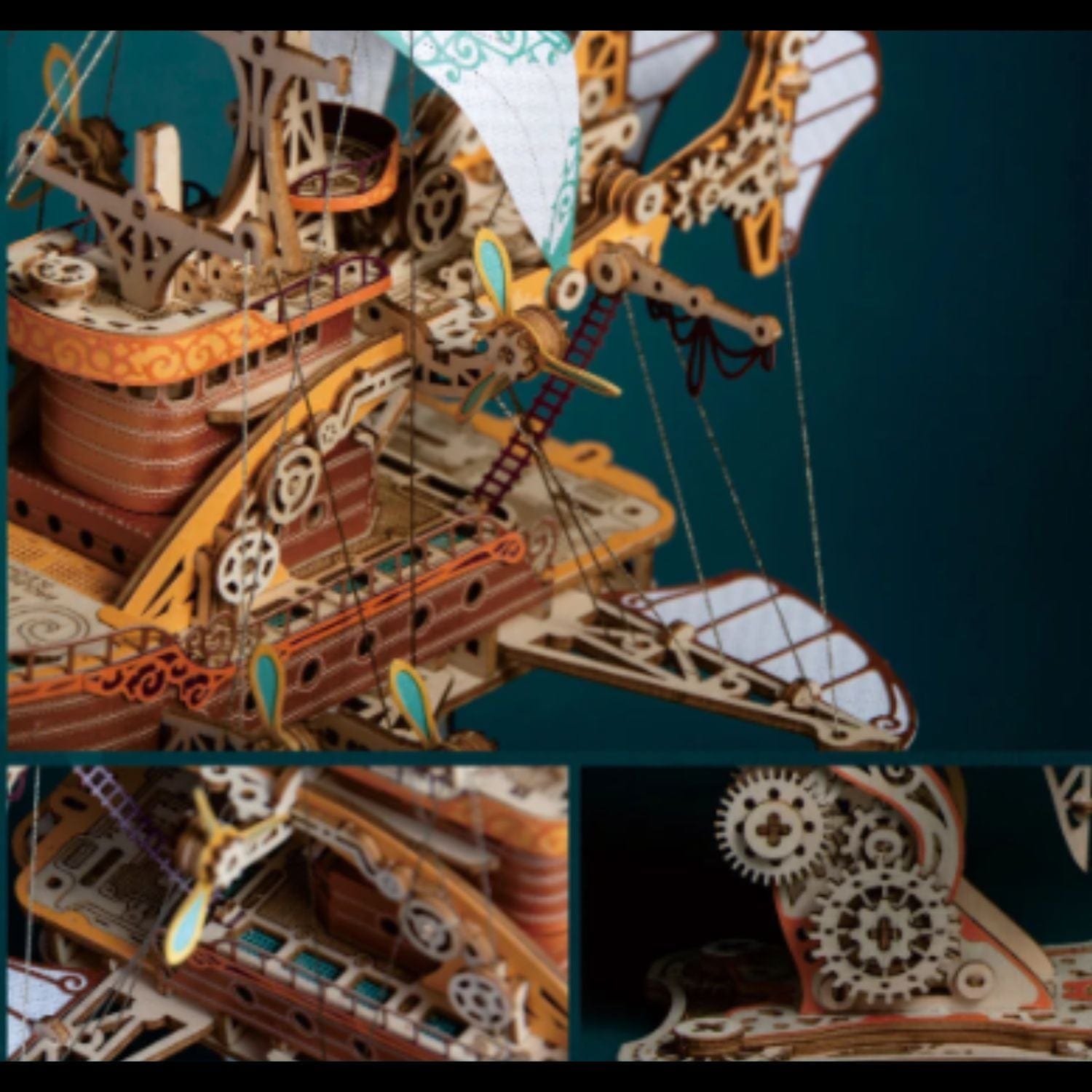  Bateau Puzzle 3D  Puzzle 3d Bateau | Starship