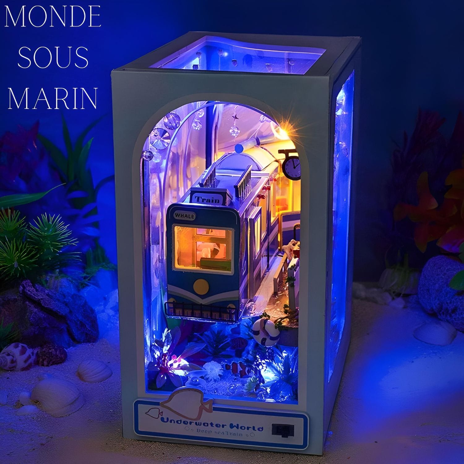 Book-Nook Pièces d'Exceptions Book nook | Monde sous marin
