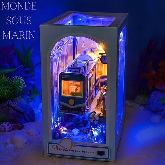 Book-Nook Pièces d'Exceptions Book nook | Monde sous marin
