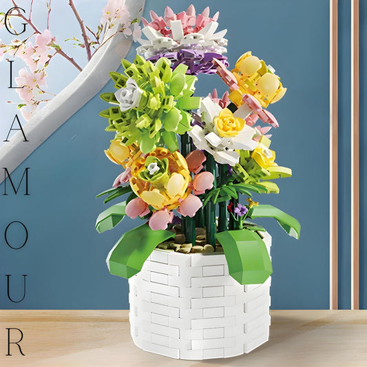  Fleur 3D Pièces d'Exceptions Nature | Pot Glamour