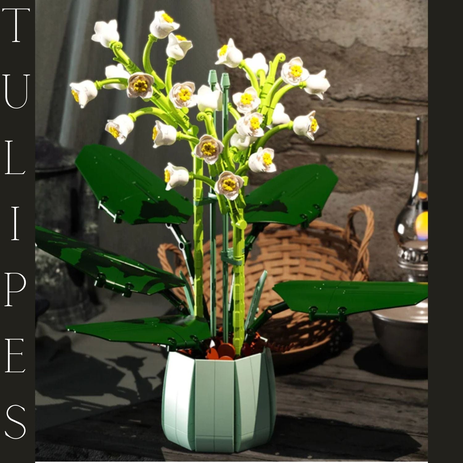 Fleurs 3D Pièces d'Exceptions Nature | Pot de Tulipes