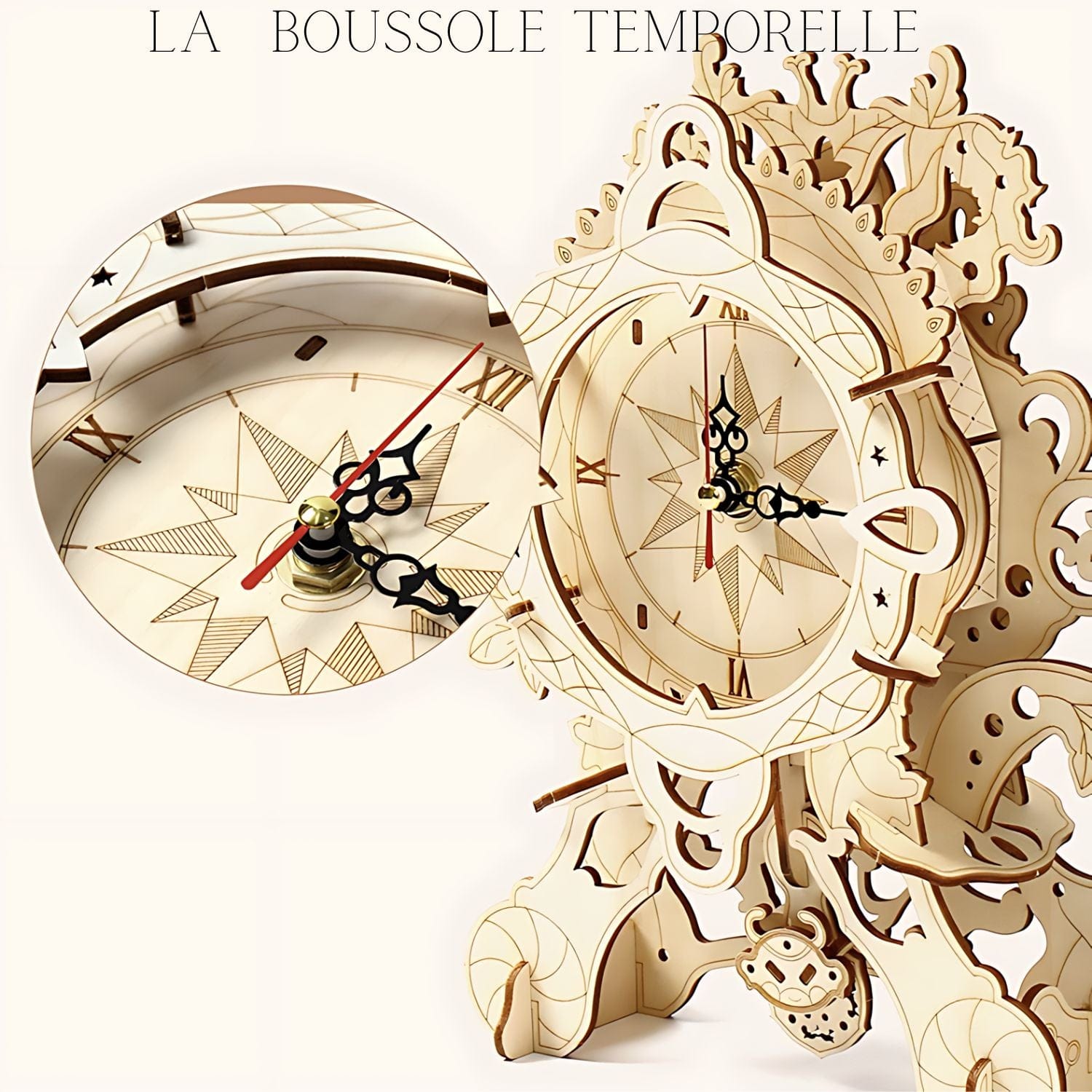 Horloge à assembler  Pièces d'Exceptions Horloge | La Boussole Temporelle