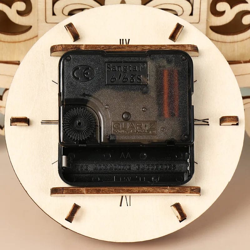Horloge à construire en bois Pièces d'Exceptions Horloge | L'Horloge Royale Victorienne