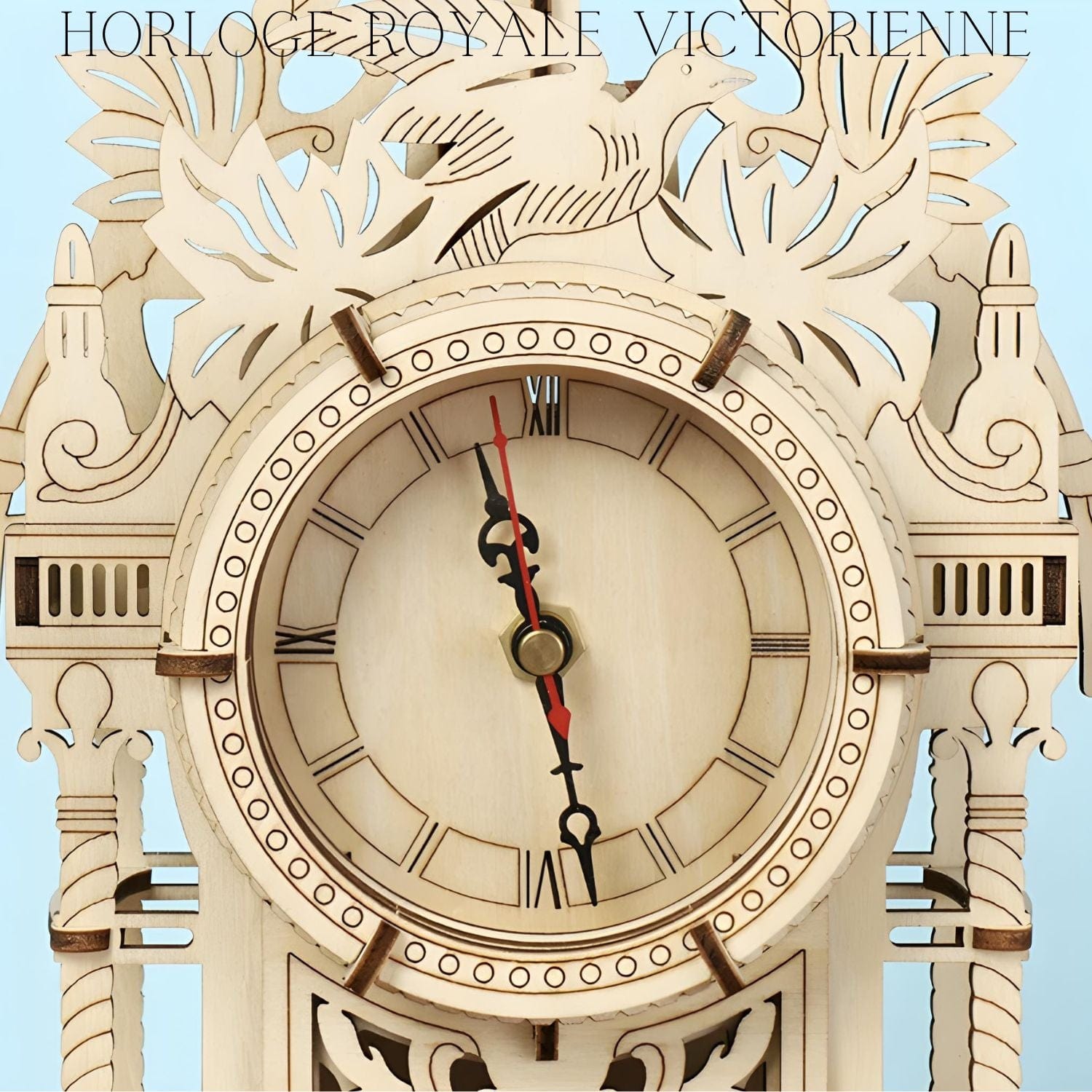Horloge à construire en bois Pièces d'Exceptions Horloge | L'Horloge Royale Victorienne