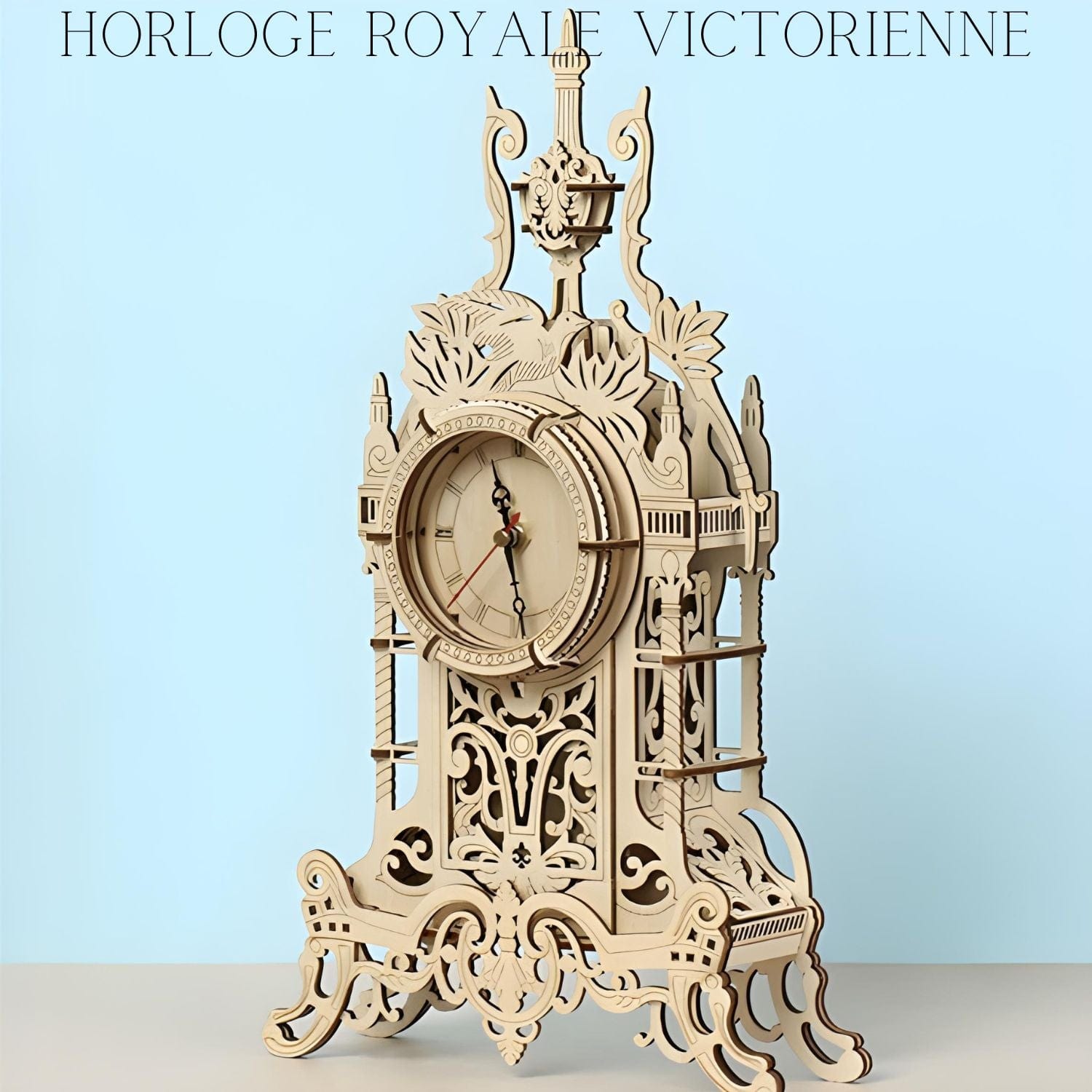 Horloge à construire en bois Pièces d'Exceptions Horloge | L'Horloge Royale Victorienne