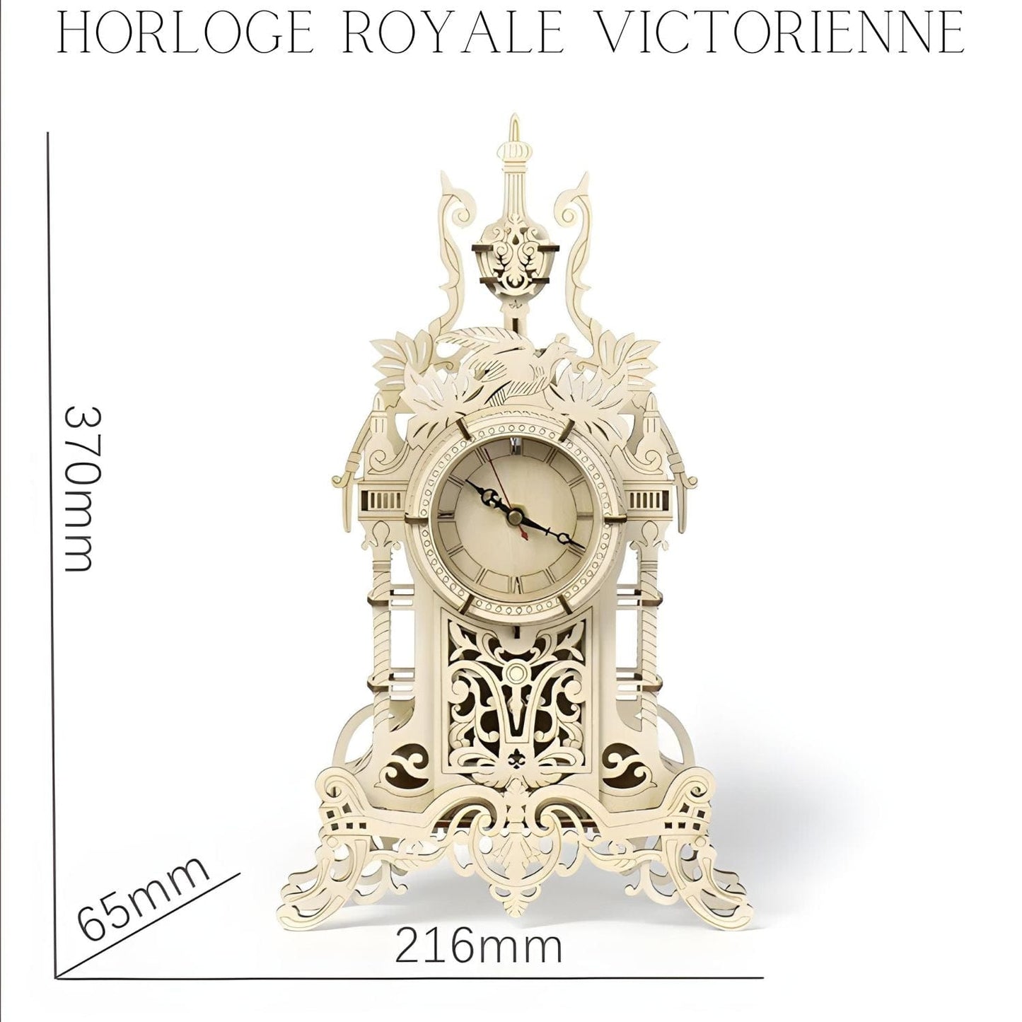 Horloge à construire en bois Pièces d'Exceptions Horloge | L'Horloge Royale Victorienne