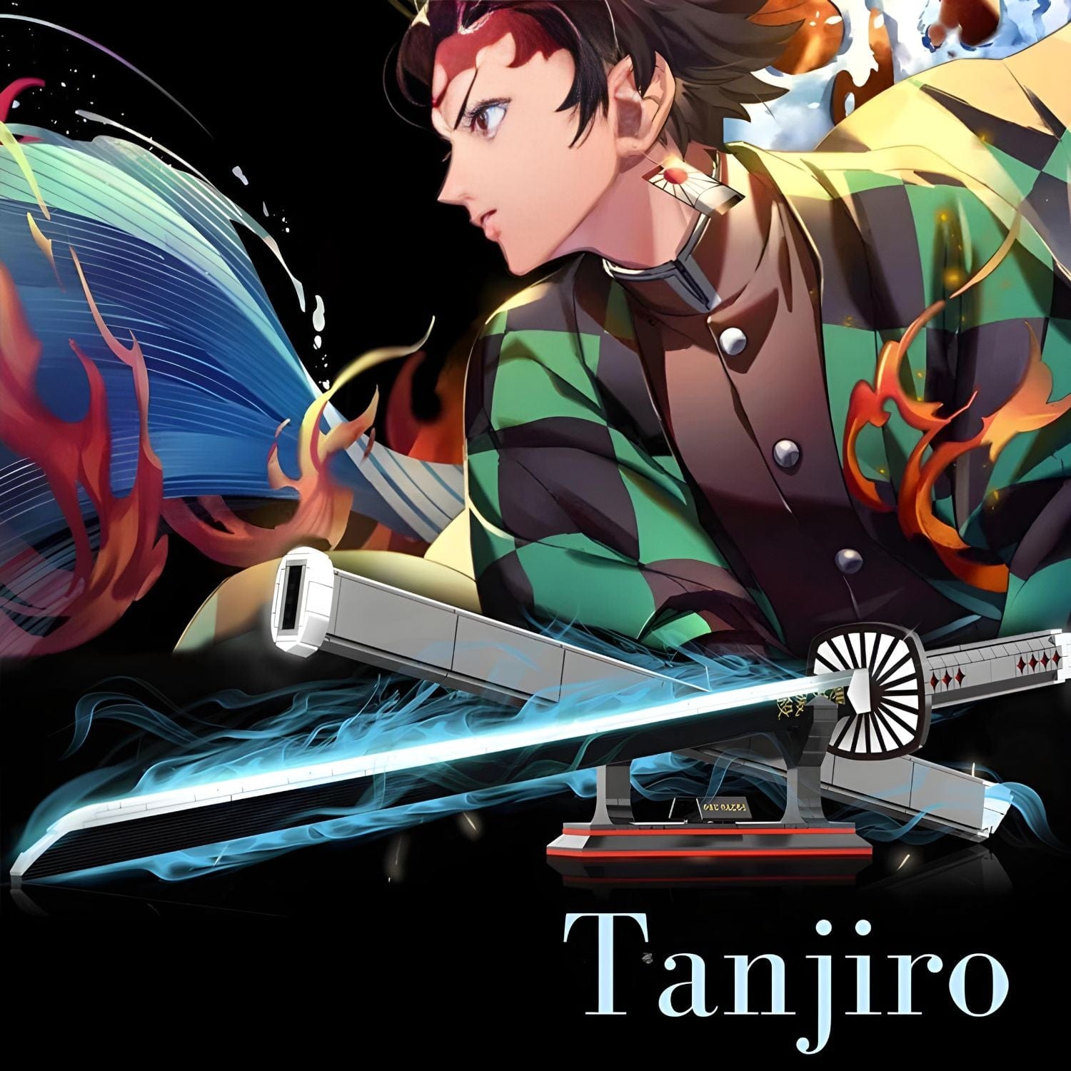 katana demon slayer tanjiro Pièces d'Exceptions Objet iconique | katana Tanjiro Kamado