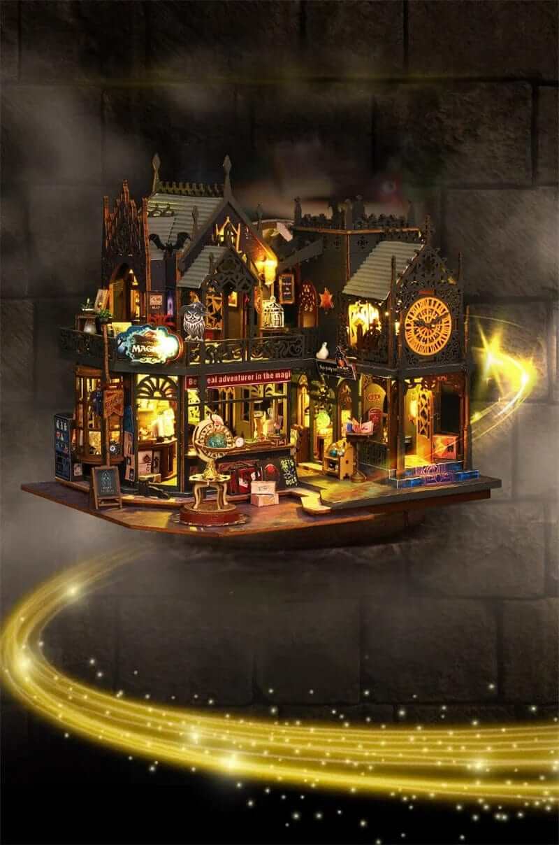 Kit de construction adulte Pièces d'Exceptions Monde miniature | Le Manoir Mystique