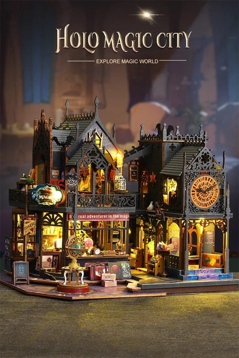 Kit de construction adulte Pièces d'Exceptions Monde miniature | Le Manoir Mystique