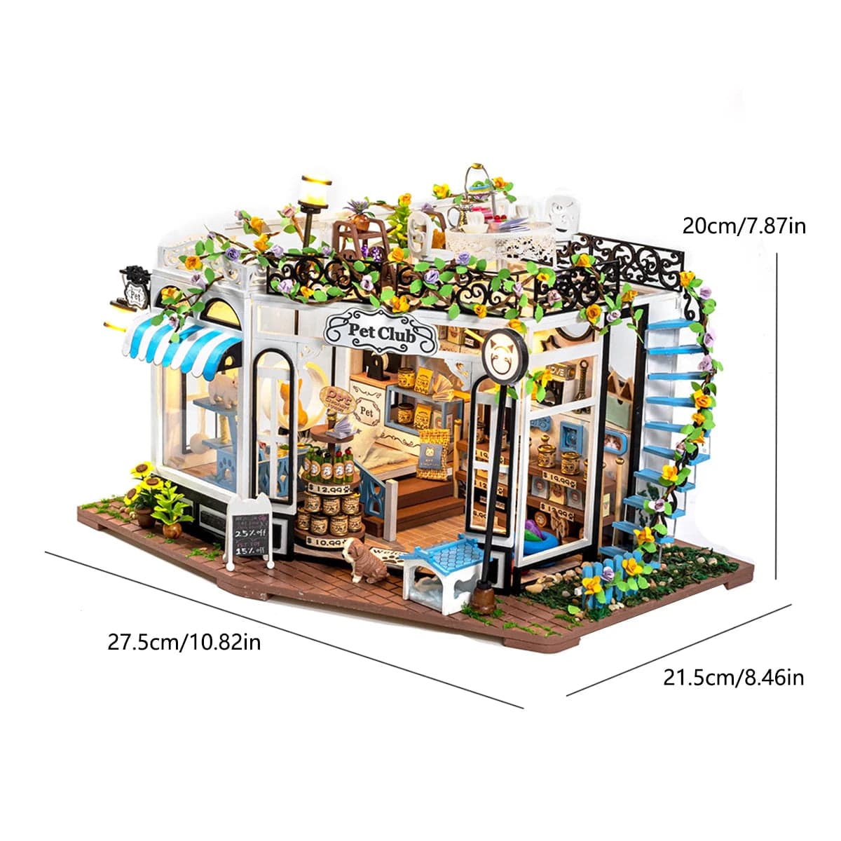 Kit maison miniature Pièces d'Exceptions Maison miniature | Le Pet shop
