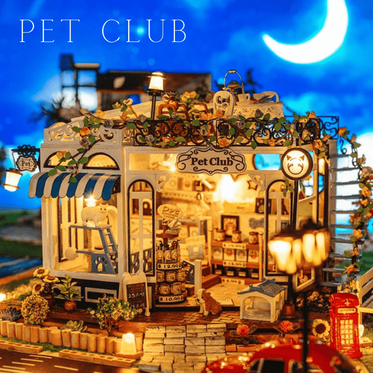 Kit maison miniature Pièces d'Exceptions Maison miniature | Le Pet shop