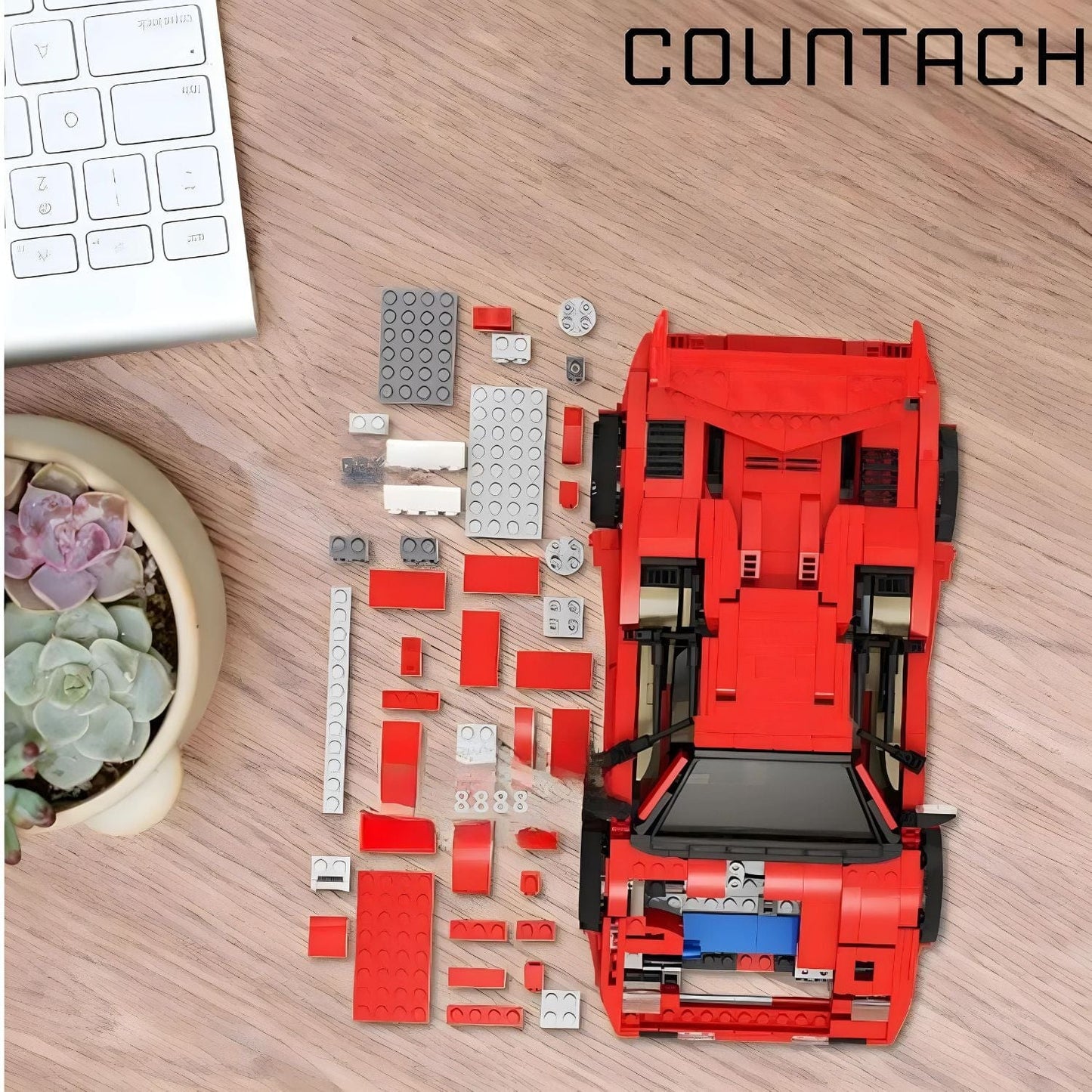  Lamborghini Countach 3D Pièces d'Exceptions Voiture | Lamborghini Countach