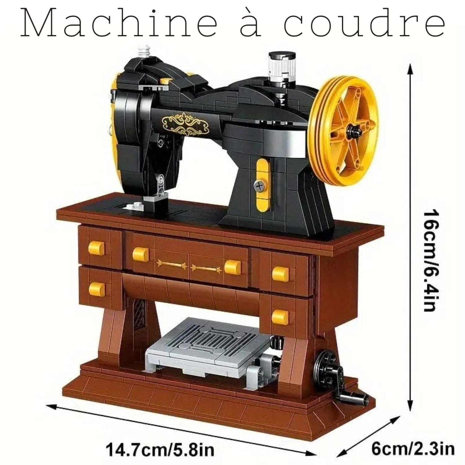 Machine à coudre 3d Pièces d'Exceptions Objet iconique | Machine à coudre