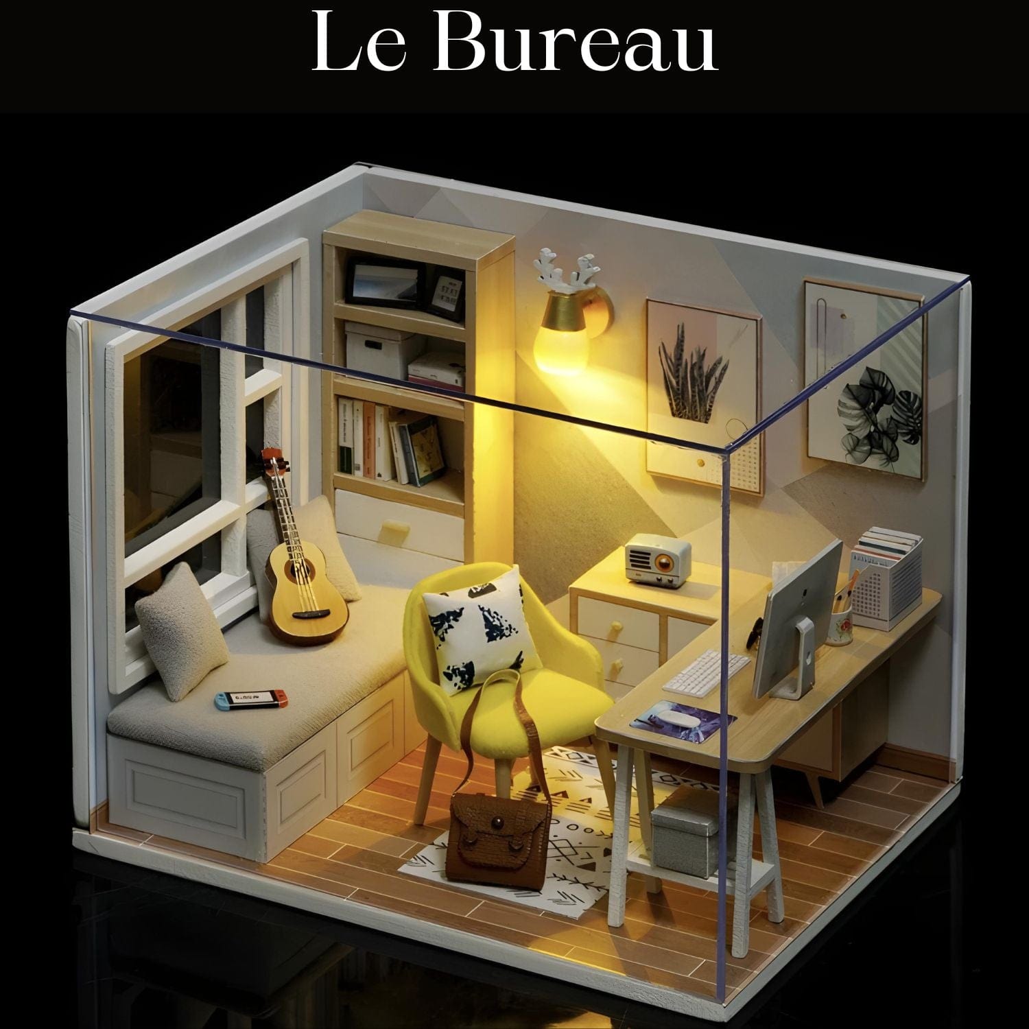Maison à construire miniature Pièces d'Exceptions Maison miniature | Le Bureau