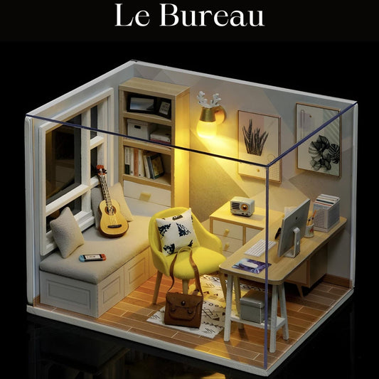 Maison à construire miniature Pièces d'Exceptions Maison miniature | Le Bureau