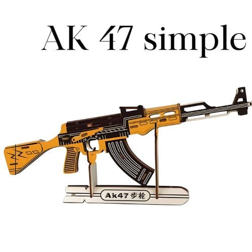 Maquette AK 47 bois Pièces d'Exceptions Armes | AK 47 simple