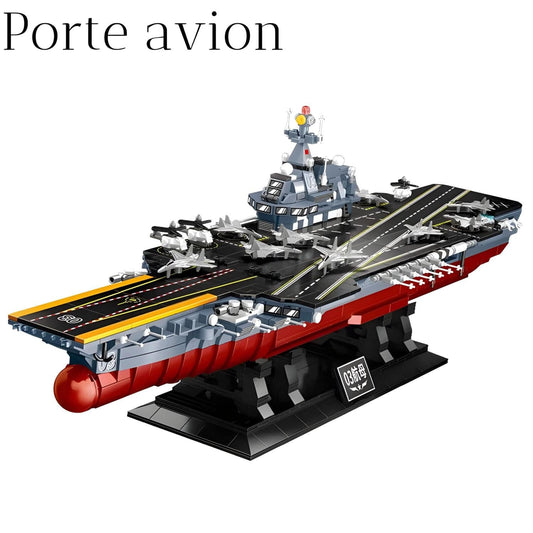 Maquette de porte avion a construire Pièces d'Exceptions Bateau | Porte avion