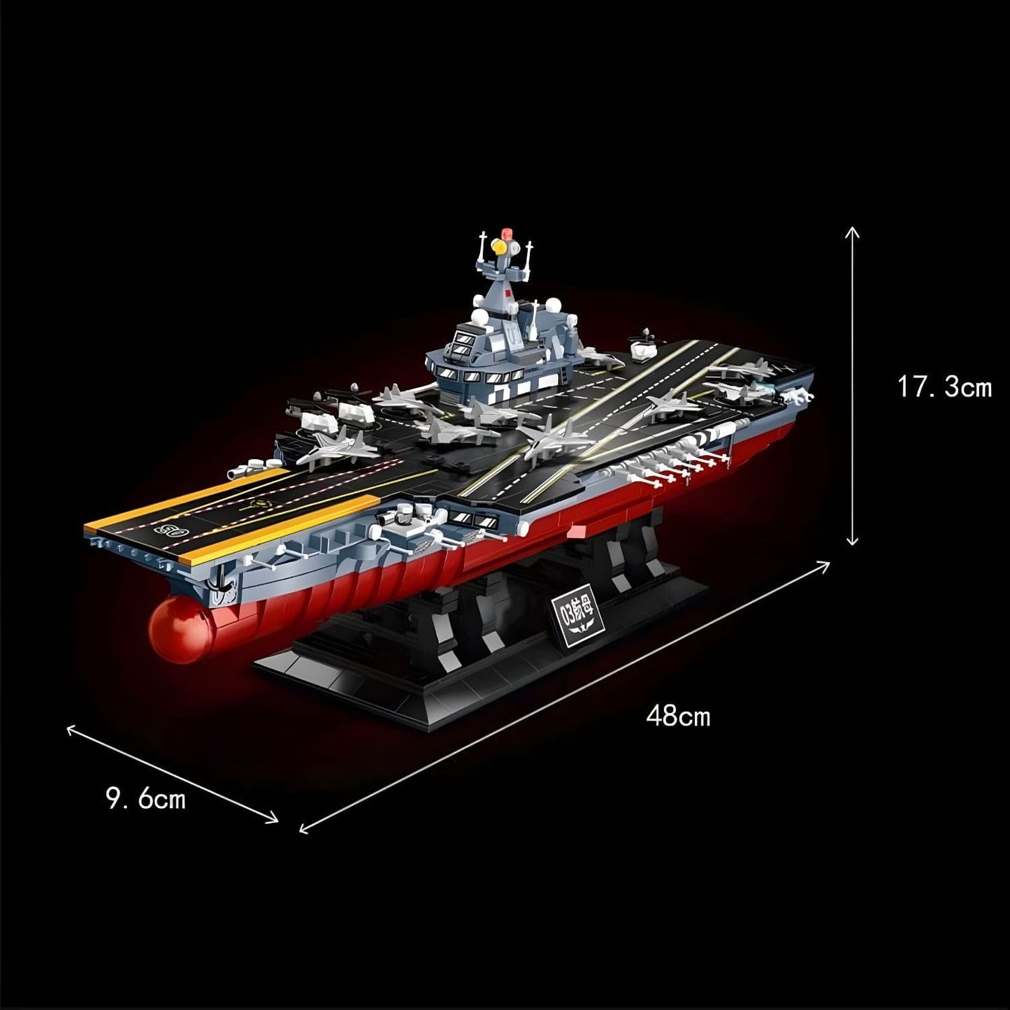 Maquette de porte avion a construire Pièces d'Exceptions Bateau | Porte avion
