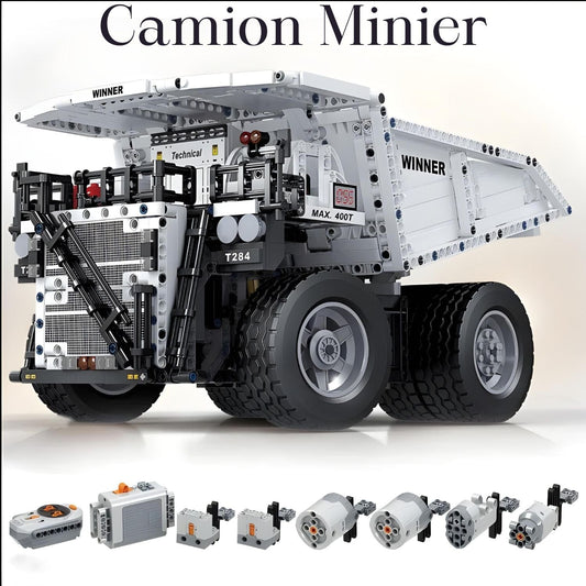 Maquette engin de chantier Pièces d'Exceptions Véhicules Lourds | Camion Minier Electrique
