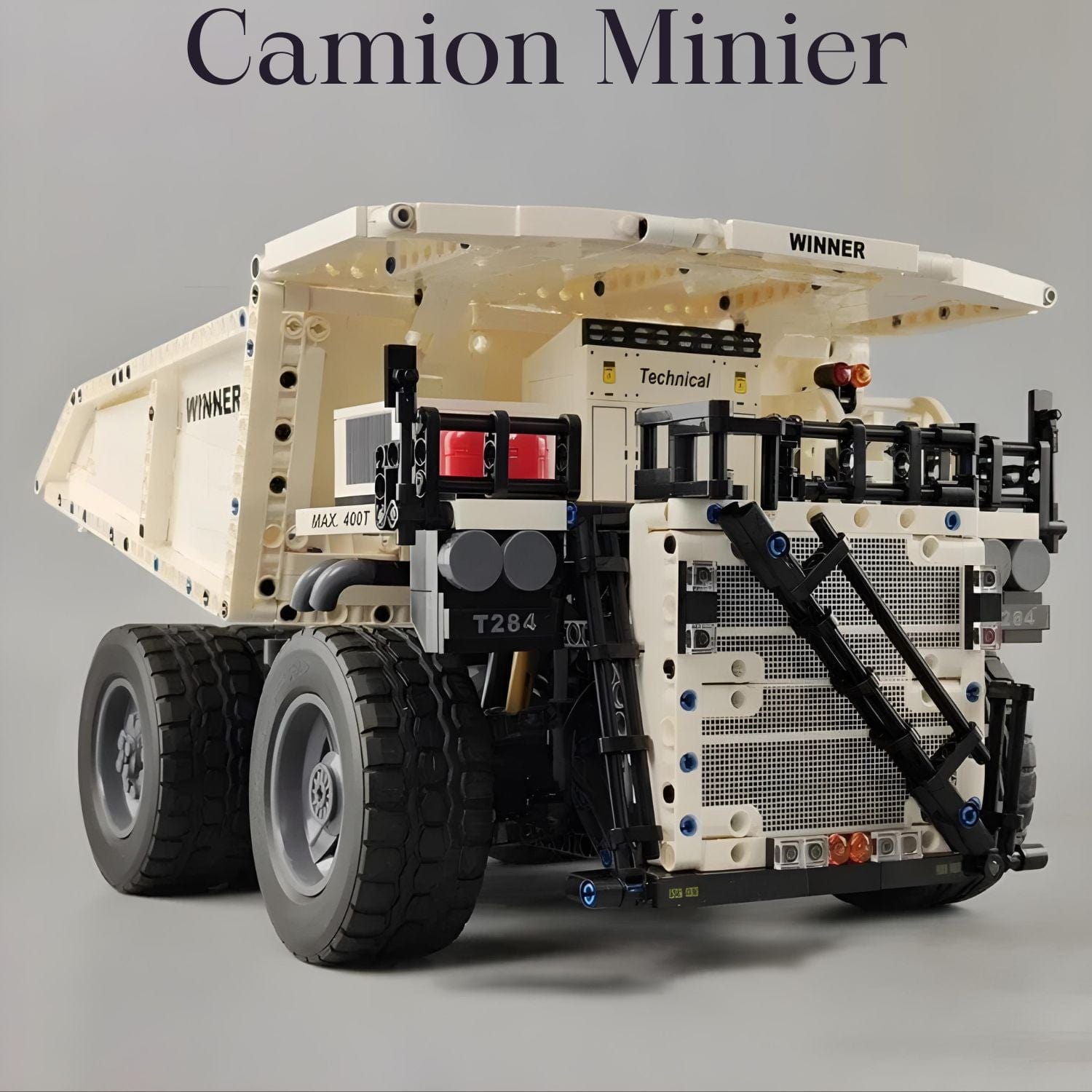 Maquette engin de chantier Pièces d'Exceptions Véhicules Lourds | Camion Minier Electrique