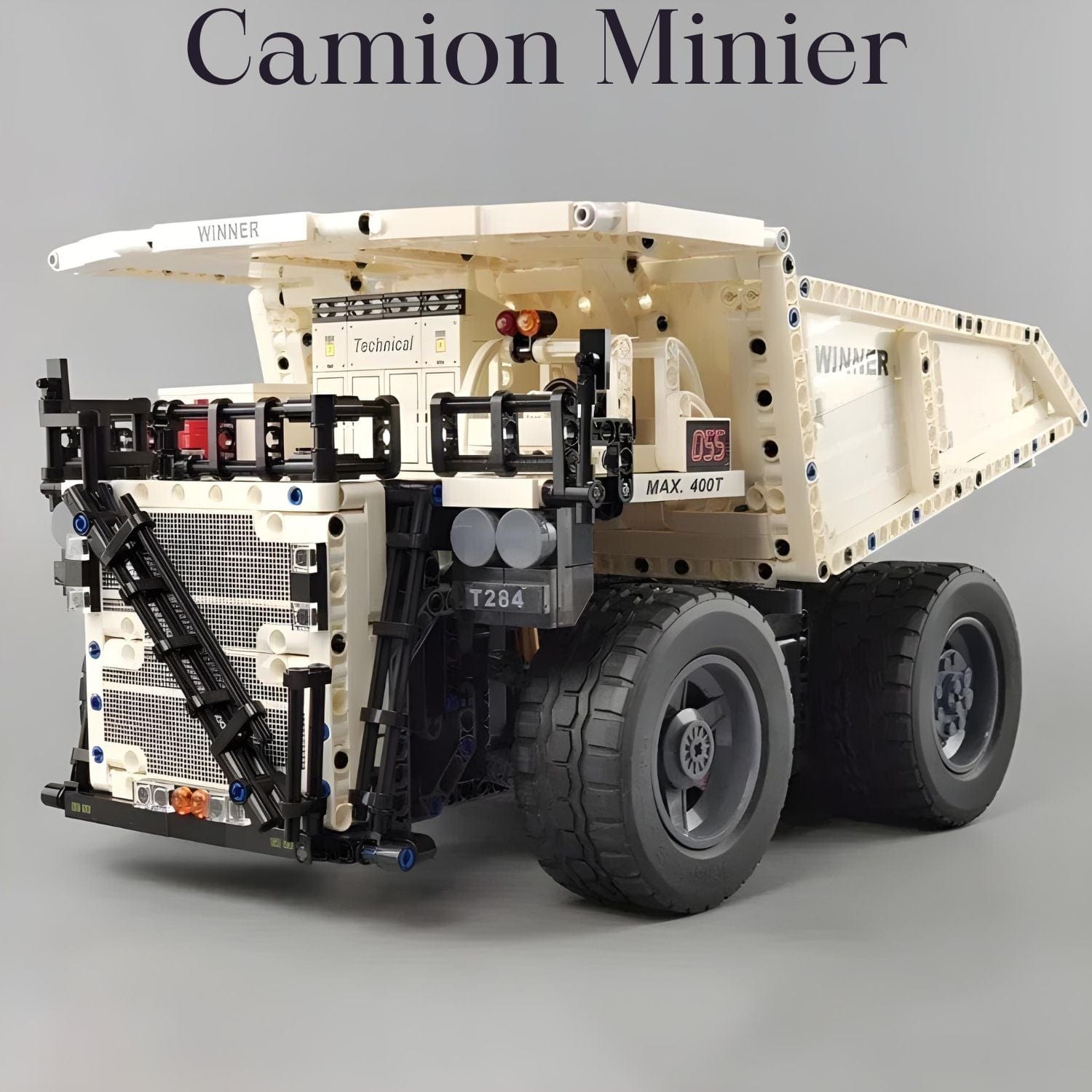 Maquette engin de chantier Pièces d'Exceptions Véhicules Lourds | Camion Minier Electrique