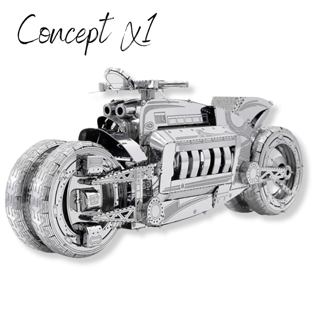 Maquette moto metal a monter Puzzle 3d Moto | Dodge Tomahawk