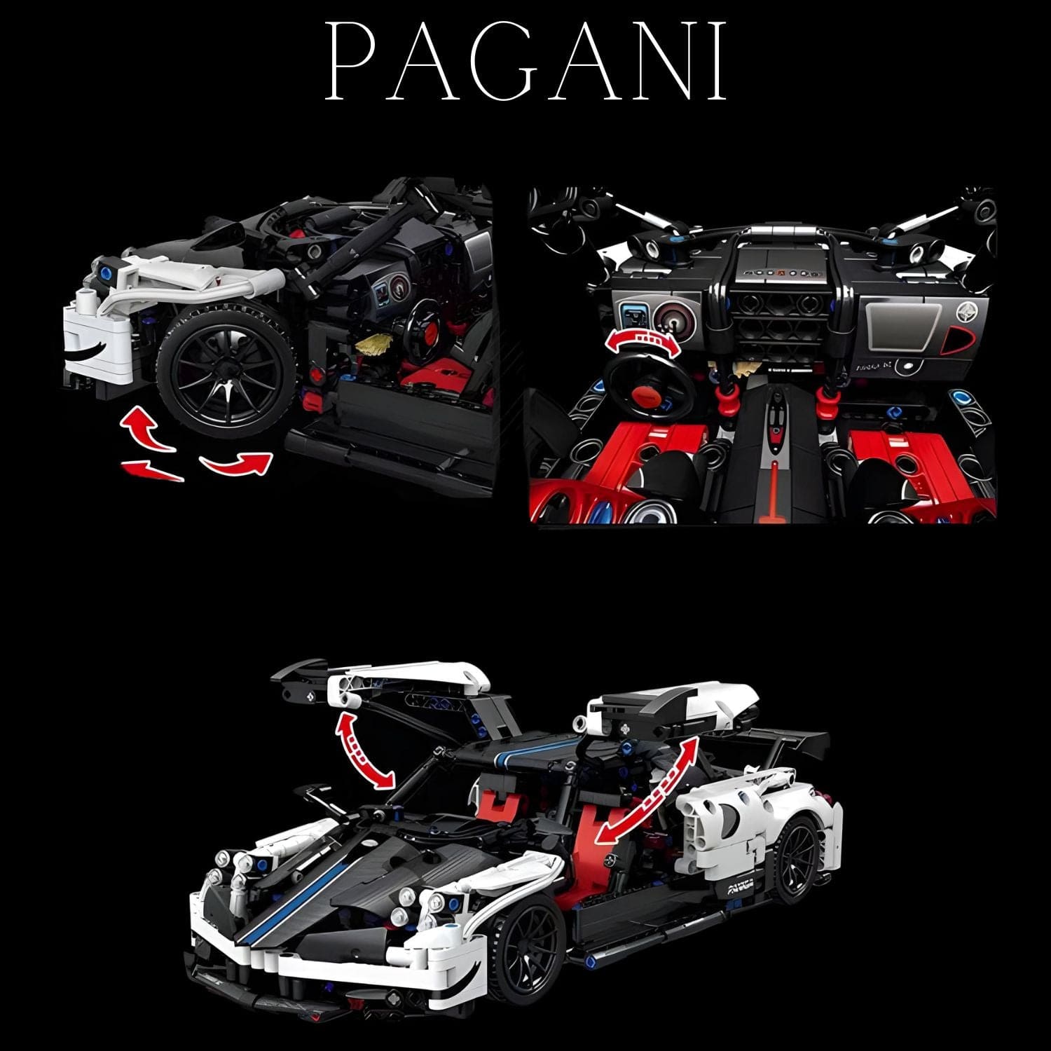 Maquette Pagani  Pièces d'Exceptions Voiture | Pagani