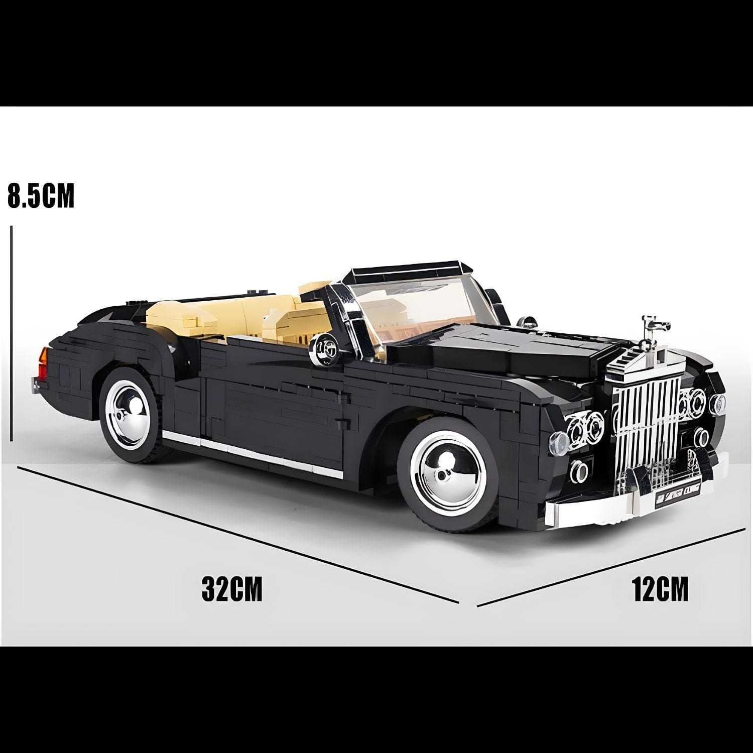 Maquette voiture ancienne à construire Pièces d'Exceptions Voiture | Rolls-Royce Silver Cloud