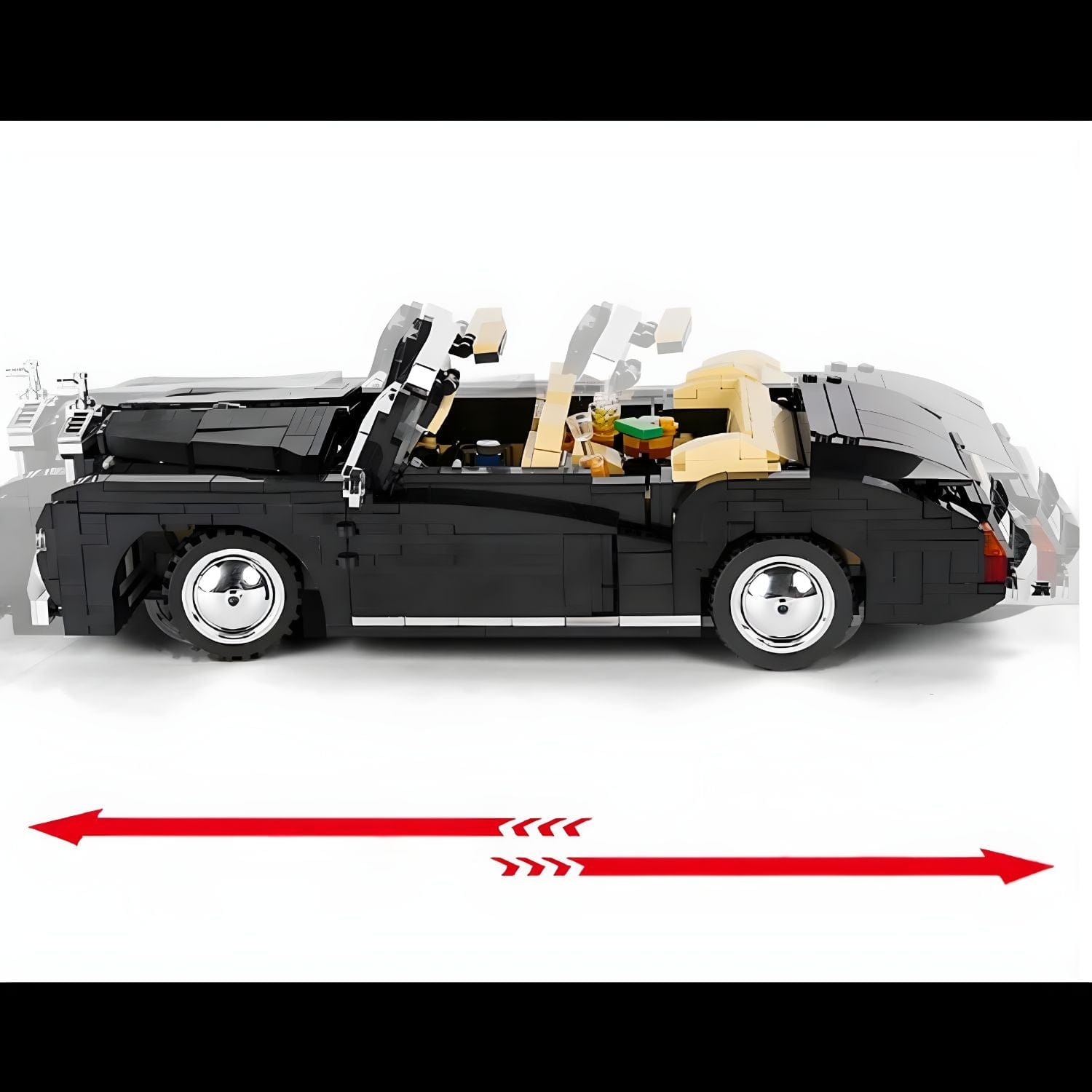 Maquette voiture ancienne à construire Pièces d'Exceptions Voiture | Rolls-Royce Silver Cloud