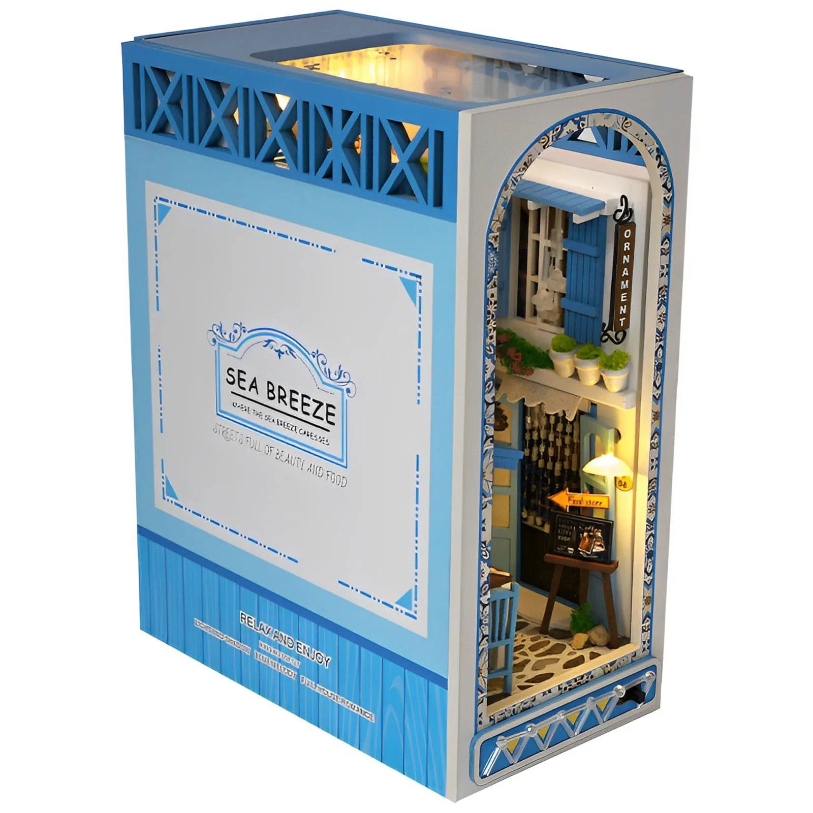 Marina Puzzle | Brise Marine Puzzle 3d Book Nook | Brise Marine