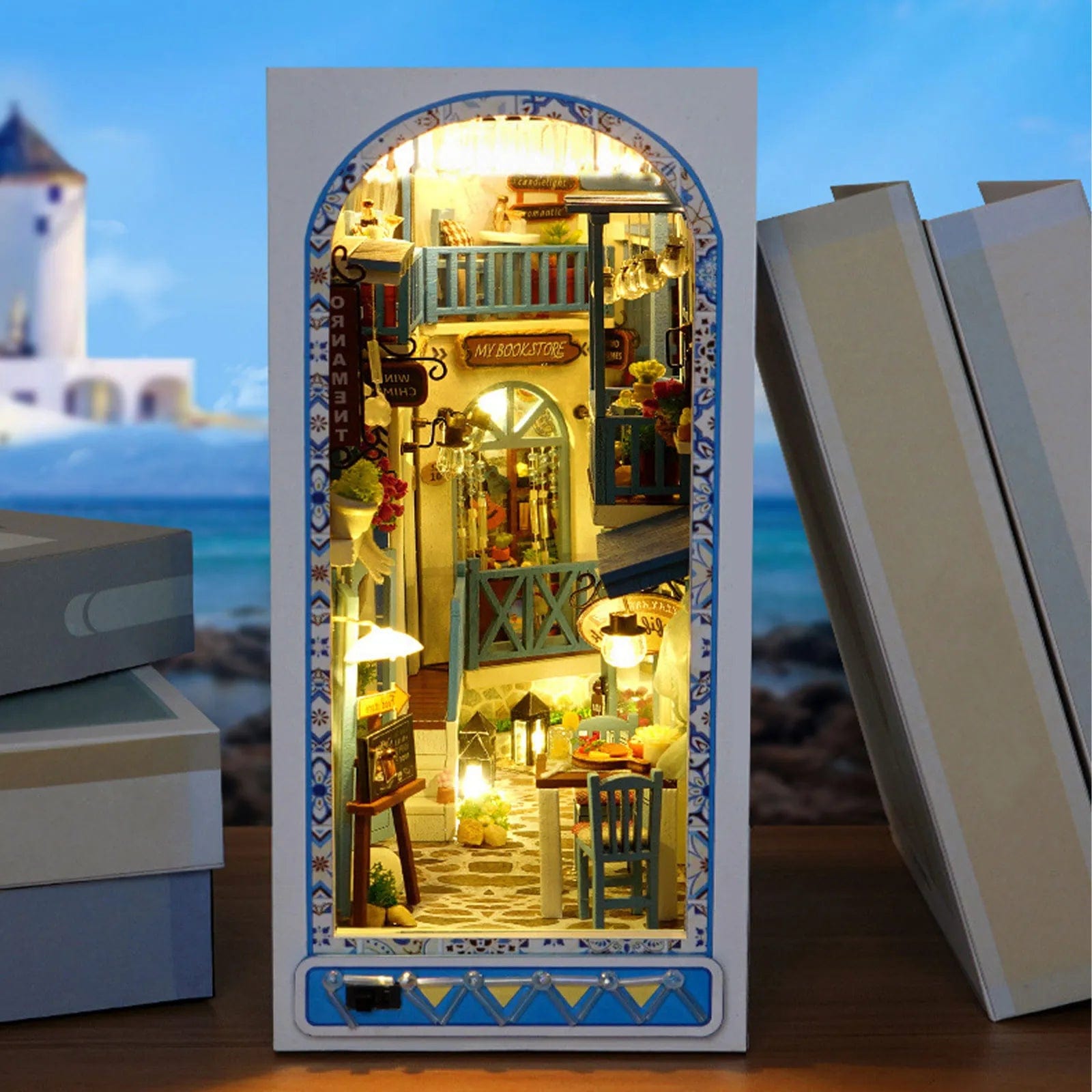 Marina Puzzle | Brise Marine Puzzle 3d Book Nook | Brise Marine