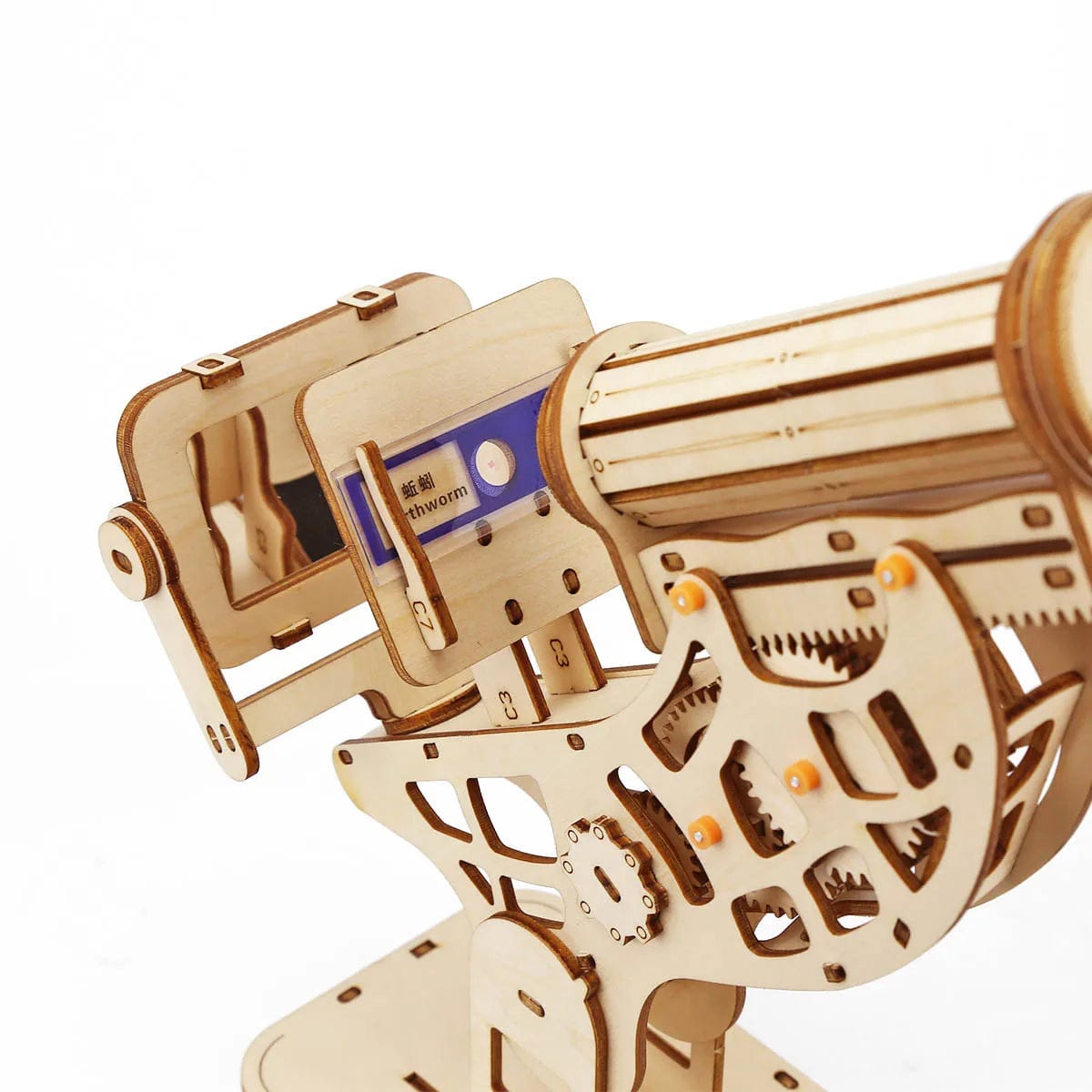Microscope en bois Puzzle 3d Mécanique | Le Microscope